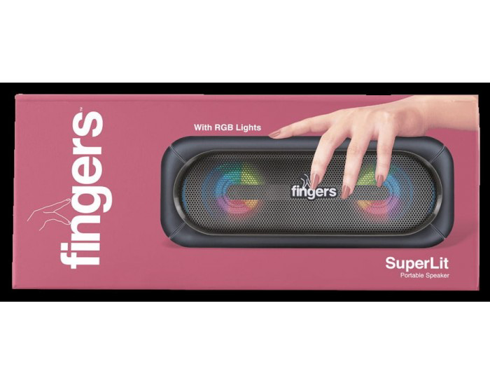 FINGERS BLUETOOTH SPEAKER SUPERLIT (SOLAR CHARGE)